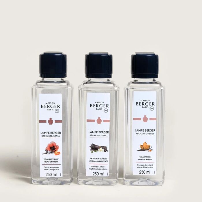 Maison Berger Triopack Variation Lampe Berger Refills 250ml